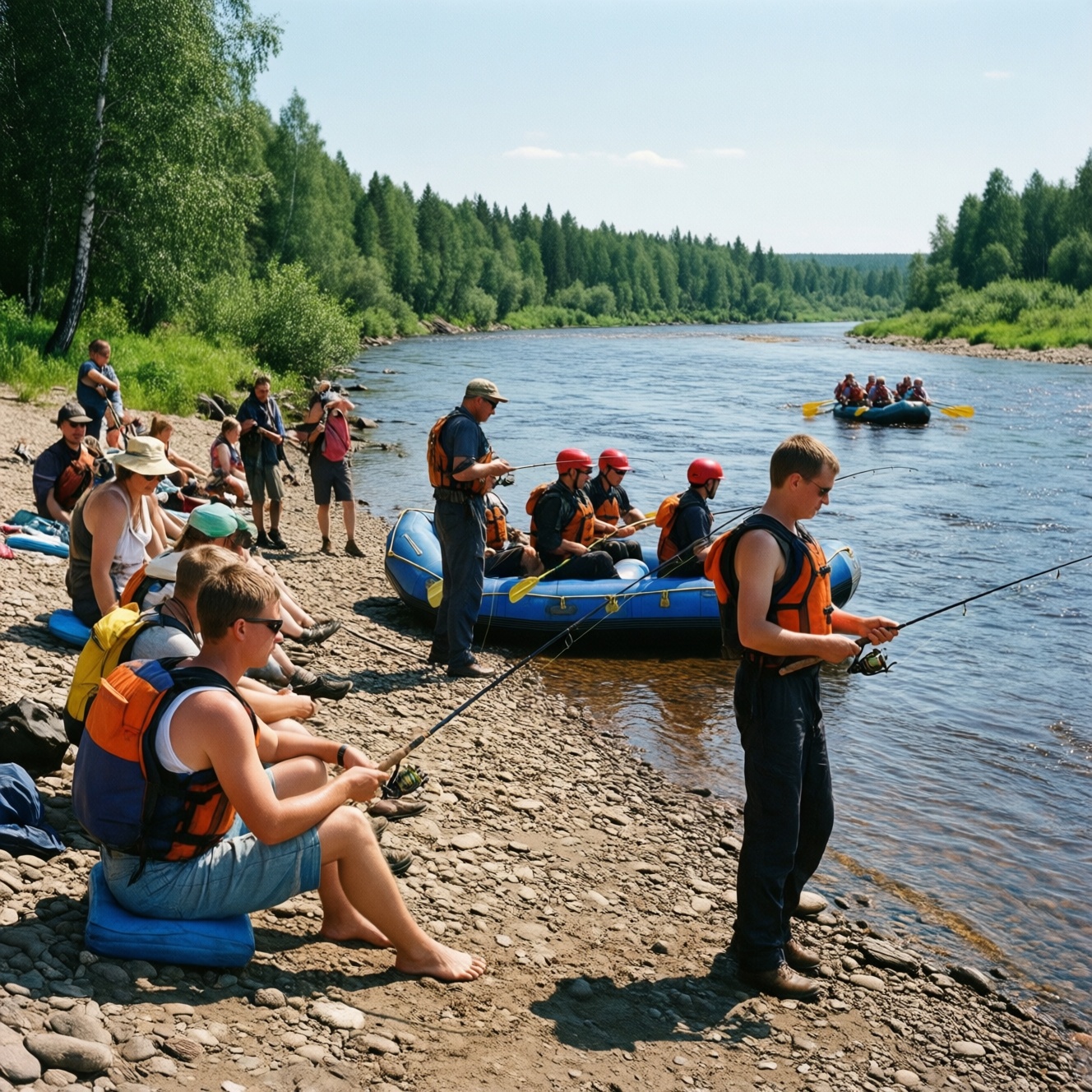 Летний отдых в Коми: пляжи, сплавы, рыбалка и безопасные места для купания