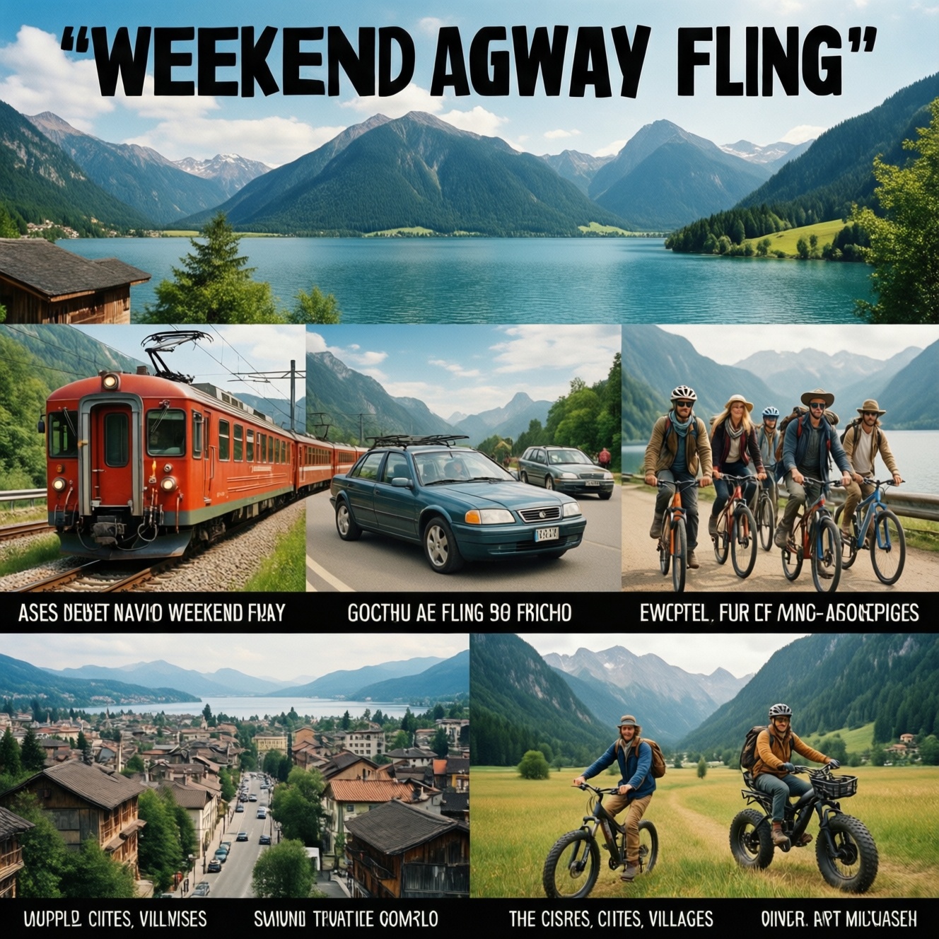 Путешествие на выходные без самолёта: 5 маршрутов на поезде и авто