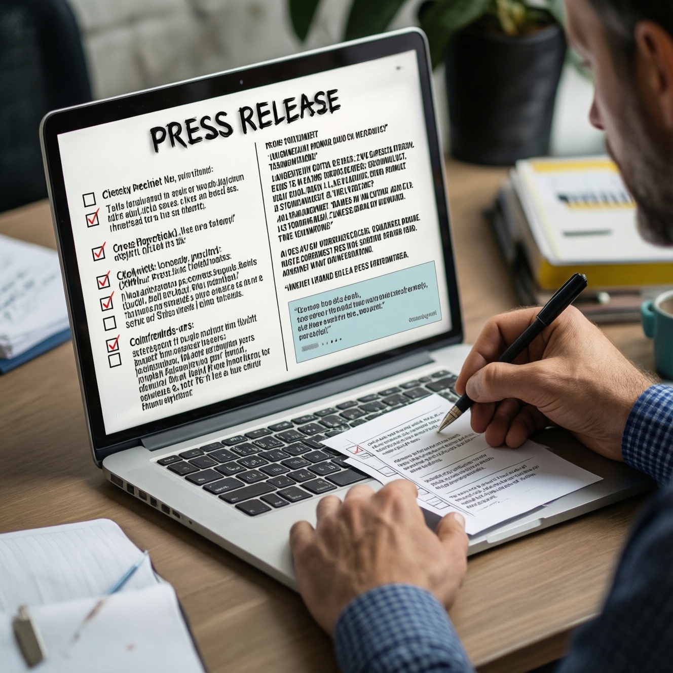 Как подготовить пресс-релиз, который опубликуют: чек-лист для организаций